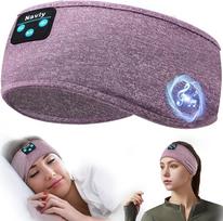 "Navly" miego ausinės su "Bluetooth" ausinėmis - 5.4 belaidės ausinės su 14 valandų veikiančia baterija ir 4 mm itin plonais garsiakalbiais - idealiai tinka miegui, jogai, kelionėms ir meditacijai