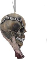 "Nemesis Now Metallica Sad But True" kabantis ornamentas, 4,25", oficialiai licencijuotas "Metallica", roko grupės kalėdinė dekoracija, nulietas iš geriausios dervos, meistriškai tapytas rankomis