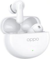 "Oppo Enco Air4" belaidės ausinės su erdviniu garsu, aktyviu triukšmo slopinimu, 12 valandų veikiančia baterija, mažu vėlavimu žaidimams ir atsparumu IP55, baltos spalvos