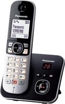 "Panasonic" KX-TG6861GB Belaidis telefonas su atsakikliu, skambintojo atpažinimo funkcija, erzinančių skambučių blokavimu, automatiniu skambučių blokavimu, dvipusio laisvų rankų skambučio funkcija, LCD ekranu, juodas