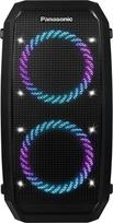 "Panasonic" SC-BMAX30 nešiojamasis vakarėlių garsiakalbis su "Bluetooth", integruotu apšvietimu, "Bass Reflex" prievadu, 320 W, 14 valandų veikianti baterija, USB, IPX4, gitaros ir mikrofono įvestimis karaoke - juodas