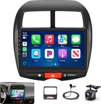 "Podofo Carplay" automobilinis radijas "Mitsubishi ASX 2010-2016/Peugeot 4008 2012/Citroen C4 2007-2013, 10,1 colio jutiklinis ekranas 2+64G belaidis "Carplay Android" automobilis, "Bluetooth/Mirror Link/GPS/WiFi/FM + atbulinės eigos valdymas