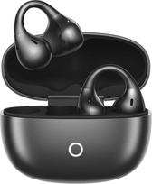 "realme Buds Clip" "Bluetooth" ausinės su spaustuku, 36 valandų baterijos veikimo laikas, triukšmo slopinimas, skambučiai su dirbtiniu intelektu, vertėjas, IP55, "Bluetooth 5.4", dvigubas įrenginys, sportui ir patalpoms, Titanio
