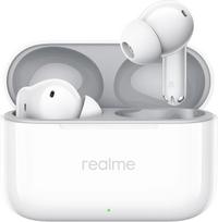 "realme T200" belaidės ausinės, 32 dB aktyvaus triukšmo slopinimo, sniego baltumo, LDAC ir "Bluetooth 5.4", 50 valandų atkūrimo, balso asistentas, dinamiški bosai su 12,4 mm, IP55