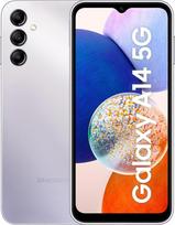 "Samsung Galaxy A14 5G", "Android" išmanusis telefonas, 6,6 colių dinaminis AMOLED ekranas, 5000 mAh baterija, 64GB/4GB RAM mobilusis telefonas, sidabrinės spalvos