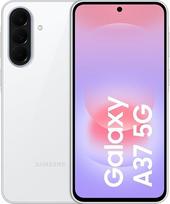 "Samsung Galaxy A37 5G", plonas išmanusis telefonas su dirbtiniu intelektu, nuostabus intelektas, 128GB saugykla, 50 MP plačiakampė kamera, iki 2 dienų veikianti baterija, IP68, nuostabios baltos spalvos