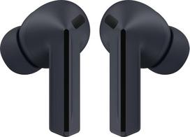 "Samsung Galaxy Buds3 FE" (2025, CAD versija ir garantija) - juodos spalvos, "Bluetooth" ausinės su dirbtinio intelekto vertimu realiuoju laiku, automatiniu suporavimu ir perjungimu, atsparumu prakaitui ir vandeniui, funkcija "Find My