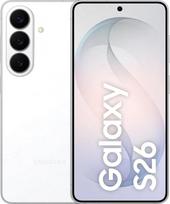 "Samsung Galaxy S26 AI" išmanusis telefonas su "Galaxy AI", be sutarties, mobilusis telefonas su "Android", 12GB RAM, 256GB atminties, AP procesorius, 50 MP, baltas