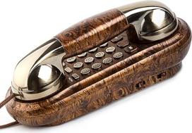 "Sangyn" Retro telefono sieninis telefonas su metaliniu skambučiu, senovinis telefono laidas, analoginis, garsumo valdymas, nostalgiškas telefonas, senas telefonas su vienu mygtuku, idealiai tinka namams, virtuvei, biurui, namų telefonui