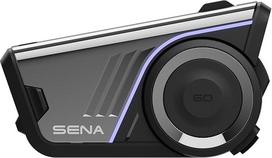 "Sena 60S" motociklo ryšio sistema "Mesh 3.0", "Wave", "Bluetooth" domofonas, IPX7 vandeniui atsparus, 24 valandų baterija, 2 km atstumas, "Harman Kardon" antrosios kartos šalmo ryšio sistema