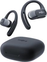 "SHOKZ OpenFit Air" atviros ausinės "Bluetooth" ausinės su 28 valandų atkūrimo laiku | Spalva: juoda