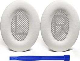 "SoloWIT" ėriuko odos pakaitiniai ausų įdėklai "Bose QuietComfort 35" (QC35) ir "Quiet Comfort 35 II" (QC35 ii) ausinėms, triukšmą izoliuojančios putų ausų įdėklai, ypač stori