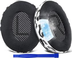 "SoloWIT" vėsinančio gelio pakaitiniai ausų įdėklai "Bose QuietComfort 35" (QC35) ir "Quiet Comfort 35 II" (QC35 II) ausinėms