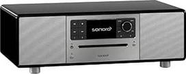 "sonoro Prestige" kompaktinė sistema su CD grotuvu (FM, DAB Plus, "Spotify", "Deezer"); juoda (blizgi) - sidabrinė; 2026