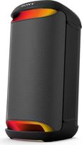 "Sony SRS-XV500" belaidis "Bluetooth" vakarėlių garsiakalbis su galingu garsu ir "Mega Bass", 25 valandų baterijos veikimo laikas, nešiojamas, LED apšvietimas, "Party Connect", IPX4, karaokės mikrofono įėjimai, juodas