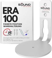 "Sound bass ERA 100" sieninis laikiklis - žemo profilio, baltas, vientisas, suderinamas su "Sonos" ERA100 ir ERA 100 SL garsiakalbiais, komplektuojamas su tvirtinimo reikmenimis
