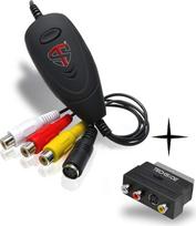 "TechSide Video Grabber 2025" - VHS skaitmeninimas (USB 2.0) su sąrankos asistentu, su SCART, skirtas VHS / Hi8 vaizdo įrašymo įrenginiui "Windows 11/10", konvertuoja kasetes į MP4