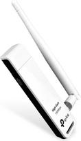 "TP-Link" TL-WN722N USB "WiFi" adapteris, baltas