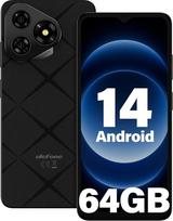"Ulefone Note 19" mobilusis telefonas "Android 14", 6GB RAM + 64GB ROM/SD-512GB, 6,56 colių HD+ aštuonių branduolių, 5000 mAh baterija, 8MP + 5MP fotoaparatas, išmanusis telefonas be sutarties, trys kortelių lizdai, dvi SIM kortelės, 4G/Face ID/GPS/OTG/FM