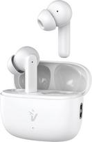 "VulTech Pop EP-40WH" belaidės ausinės į ausis, "Bluetooth 5.3", USB-C, ANC aktyvus triukšmo slopinimas, jutiklinis valdymas, IPX5, mikrofonas išmaniesiems telefonams "Samsung", "iPhone", "Xiaomi", "Huawei" - baltos spalvos