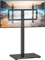 "XINLEI" universalus televizoriaus stovas su laikikliu, skirtas televizoriams nuo 32 iki 75 colių, grindų stovas su kabelių valdymu, maksimali apkrova 60 kg, VESA 600 x 400 mm, TS004H