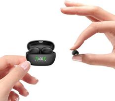 "Xmenha" mini nematomos mažiausios ausinės "Bluetooth In-Ear" ausinės belaidės "Bluetooth" belaidės ausinės miegojimui į ausį Miego ausinės ausinės ausinės mažoms ausims Miego ausinės šoniniai miegaliai