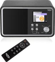 "XORO HMT 300 V2" skaitmeninis internetinis radijas su "WiFi", "Bluetooth", USB 2.0 medijos grotuvu, "Spotify Connect", žadintuvu, orų stotimi, MP3 srautiniu siuntimu (UPnP) iš kompiuterio arba NAS