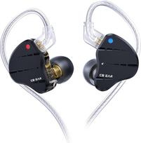 "Yinyoo KBEAR KS10 IEM In-Ear" ausinių kabelis, 1DD 4BA In-Ear stebėjimo DJ ausinės, 10 mm kompozitinis anglies nanovamzdelis, HiFi ausinės su elektronine krosoverio sistema muzikantams, žaidimams