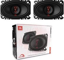 2 garsiakalbiai Suderinama su JBL STAGE3 6427 2 krypčių koaksialiniu kabeliu 4 x 6 10,00 x 15,00 cm 100 x 150 mm 35 W RMS 175 W Max 3 Ohm 91 dB vienai porai