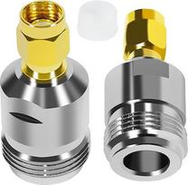 2 vnt. N moteriškos lyties ir RP-SMA vyriškos lyties adapteris RP-SMA į N adapterį RP-SMA į N tipo koaksialinį vyriškos lyties adapterį