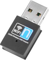 300M belaidis USB adapteris, mini "WiFi" adapteris Dongle belaidžio tinklo kortelės imtuvas staliniam nešiojamajam kompiuteriui Win2000/XP