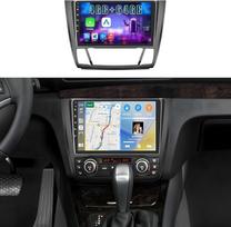 4+64G Android automobilinis radijas BMW 1 serijos E81 E82 E87 E88 belaidžio Carplay Android automobiliui, 9 colių jutiklinio ekrano radijas su navigacija, Bluetooth 5.0, atbulinės eigos kamera, FM RDS, WiFi, SWC