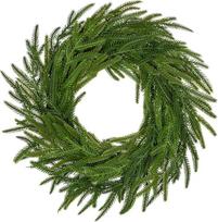 40 cm advento vainikas, dirbtinis Kalėdų vainikas, žalias durų papuošalas, durų vainikas, advento dekoracija, Kalėdų dekoracija, stalo vainikas, sieninis vainikas, skirtas kabinti, namuose, patalpoje