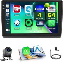 4G + 64G "Android" automobilinis radijas "Renault Trafic" 2001-2010, "Opel Vivaro" 2006-2010, "Nissan Primastar" 2006-2014 Jutiklinis ekranas 9 colių belaidis "Carplay" "Android" automobiliui, "Fuluku" radijas su navigacija "Bluetooth FM