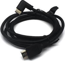 8K HDMI 2.1 kabelis nuo vyriškos iki vyriškos lyties su 90 laipsnių kairiuoju kampu, itin greitas HDMI 8K @ 60Hz 4K @ 120Hz, HDMI 2.1 kabelis, suderinamas su monitoriumi/projektoriumi/HDTV (1,8 m)