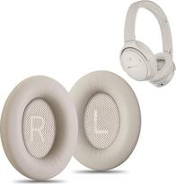 AHG Premium pakaitinės ausų pagalvėlės QC45, suderinamos su "Bose QuietComfort 45" / ausinėmis Premium Protein Leather Thick High Density Pad