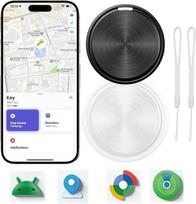 Android Tracker Tag, 2 Pack Tracker Tag Android, Bagažo Pet Tracker už lagaminas, Smart Tracker Tag for Androi d suderinama su "Google" rasti Hub App, sekimo prietaisas raktai, piniginė, bagažas