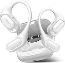 Atviros ausinės "Bluetooth 5.4", belaidės "Bluetooth" ausinės su mikrofonu, 48 valandų trukmės "Bluetooth" ausinės, tvirtas laikymas, "HiFi" garsas, aiškūs skambučiai, IPX7 sporto ausinės treniruotėms / bėgimui
