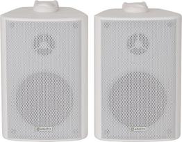 Aukštos kokybės dvipusio garso kolonėlės, tiekiamos poromis | 60 W - baltos spalvos