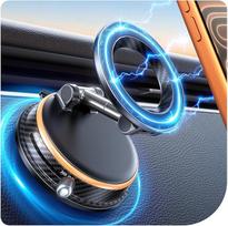 Automobilinis mobiliojo telefono laikiklis MagSafe Car Mount [30 kg stipriausia siurbimo galia ir 2800 gf magnetas] Vakuuminis magnetinis mobiliojo telefono laikiklis Automobilinis 360° pasukamas automobilinis mobiliojo telefono laikiklis, skirtas visiems