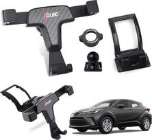 Automobilinis mobiliojo telefono laikiklis, suderinamas su "Toyota C-HR 2016-2025", "CHR Accessories" gravitacinis mobiliojo telefono laikiklis, "Toyota C-HR" mobiliojo telefono laikiklis automobilyje, suderinamas su visais 4-7 colių išmaniaisiais telefon