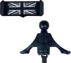 Automobilinis telefono laikiklis, skirtas "Mini Cooper" R56 R55 R57 R58 R59 R60 R61 "iPhone" ir išmaniųjų telefonų telefono laikiklis (pilkas lizdas)