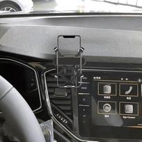 Automobilio laikiklis 2017-2022 VW T-ROC juodas 4-7 colių išmaniesiems telefonams Plastikinis aliuminio automobilio laikiklis Reguliuojamas automobilių priedai