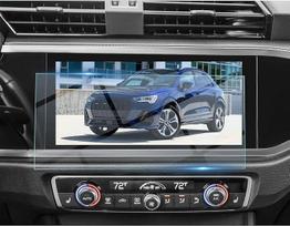 BIBIBO Audi Q3 navigacijos ekrano apsauga Audi Q3 MMI F3 2019-2024 8,8 colių jutikliniam ekranui, 9H grūdinto stiklo ekrano apsauga, GPS navigatoriaus ekrano apsauga
