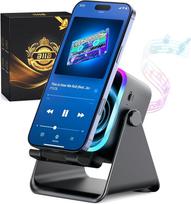 BIIB Tėvo dienos dovana tėčiui, indukcinis "Bluetooth" garsiakalbis su telefono stovu, Dovanų tėvo dienos įtaisai vyrams Dovana tėčiui, gimtadienio dovana vyrams, Tėvo dienos dovanos