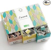 Bio marškinėlių rinkinys | Geschenk-Set | Premium Teesortiment, 6 rūšys, natūralūs aromatai | Probierset 48 Beutel | Geschenk-Idee
