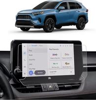 BIXUAN 10,5 colio matinio navigacijos ekrano apsauga, suderinama su "Toyota RAV4 2023 2024 2025 Facelift" grūdinto stiklo 9H GPS įbrėžimams atspari ekrano apsauga Priedai