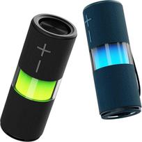 BLAUPUNKT "Bluetooth" garsiakalbis nešiojamas juodas su LED šviesa, baterija, laisvų rankų funkcija, USB ir SD lizdu - "Bluetooth" muzikinė dėžutė namams, lauke ir vakarėliams