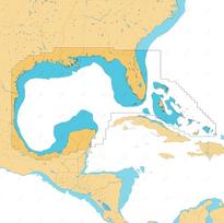 C-MAP M-NA-T-204-R-MS Reveal X - Golf von Mexiko & die Bahamas Marine Mapping-Karte