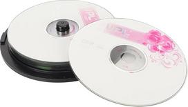 CD-R tušti diskai, 730MB 52X įrašomi diskai, skirti įrašyti muziką, saugoti skaitmeninių vaizdų duomenis (10 vnt.)